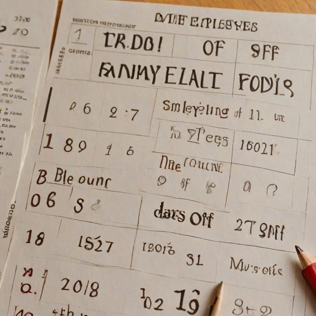 Jakie są prawa pracownika dotyczące dni wolnych?